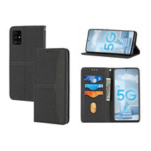 Load image into Gallery viewer, Woven Texture Stitching Magnetic Horizontal Flip PU Leather Case with Holder &amp; Card Slots &amp; Wallet &amp; Lanyard, For Samsung Galaxy A32 4G, For Samsung Galaxy A32 5G, For Samsung Galaxy A42 5G, For Samsung Galaxy A51, For Samsung Galaxy A71               ...