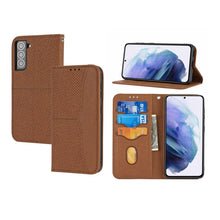 Load image into Gallery viewer, Woven Texture Stitching Magnetic Horizontal Flip PU Leather Case with Holder &amp; Card Slots &amp; Wallet &amp; Lanyard, For Samsung Galaxy A32 4G, For Samsung Galaxy A32 5G, For Samsung Galaxy A42 5G, For Samsung Galaxy A51, For Samsung Galaxy A71               ...