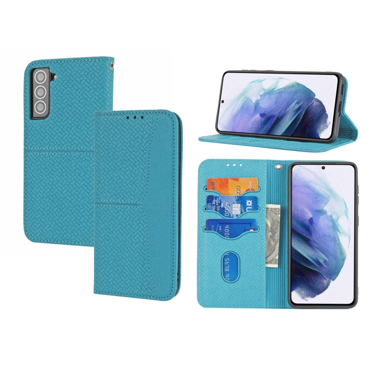 Woven Texture Stitching Magnetic Horizontal Flip PU Leather Case with Holder & Card Slots & Wallet & Lanyard, For Samsung Galaxy A32 4G, For Samsung Galaxy A32 5G, For Samsung Galaxy A42 5G, For Samsung Galaxy A51, For Samsung Galaxy A71               ...