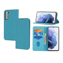Load image into Gallery viewer, Woven Texture Stitching Magnetic Horizontal Flip PU Leather Case with Holder &amp; Card Slots &amp; Wallet &amp; Lanyard, For Samsung Galaxy S21+ 5G, For Samsung Galaxy S21 Ultra 5G