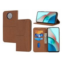 Load image into Gallery viewer, Woven Texture Stitching Magnetic Horizontal Flip PU Leather Case with Holder &amp; Card Slots &amp; Wallet &amp; Lanyard, For Xiaomi Redmi Note 9 5G, For Xiaomi Redmi Note 9 Pro Max, For Xiaomi Redmi Note 10, For Xiaomi Redmi Note 10 5G                            ...