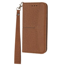 Load image into Gallery viewer, Woven Texture Stitching Magnetic Horizontal Flip PU Leather Case with Holder &amp; Card Slots &amp; Wallet &amp; Lanyard, For Xiaomi Redmi Note 9 5G, For Xiaomi Redmi Note 9 Pro Max, For Xiaomi Redmi Note 10, For Xiaomi Redmi Note 10 5G                            ...