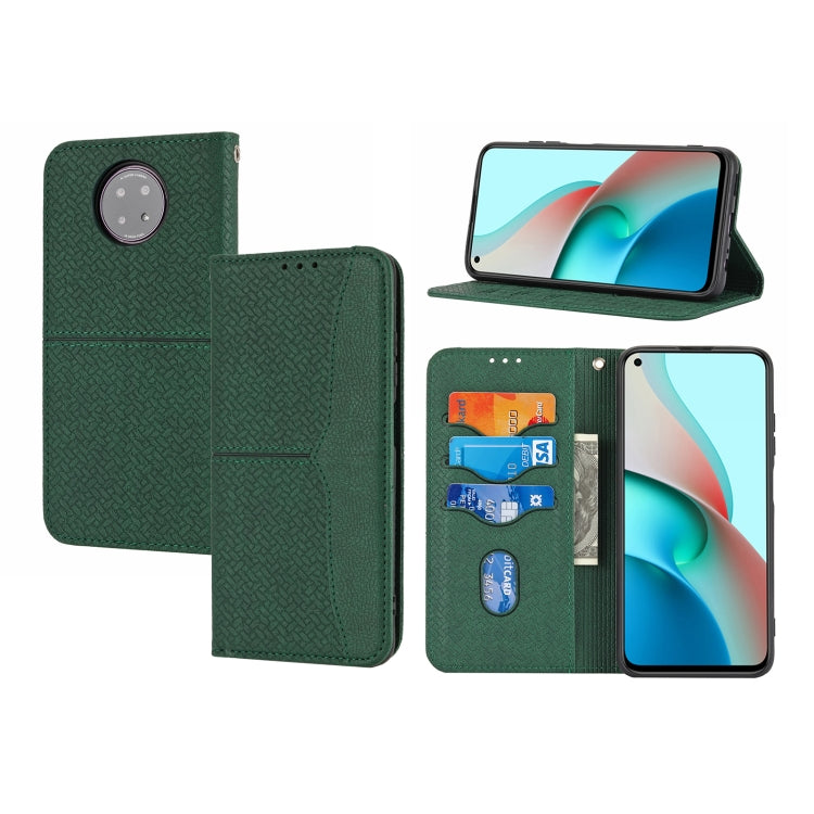 Woven Texture Stitching Magnetic Horizontal Flip PU Leather Case with Holder & Card Slots & Wallet & Lanyard, For Xiaomi Redmi Note 9 5G, For Xiaomi Redmi Note 9 Pro Max, For Xiaomi Redmi Note 10, For Xiaomi Redmi Note 10 5G                            ...