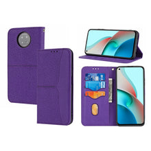 Load image into Gallery viewer, Woven Texture Stitching Magnetic Horizontal Flip PU Leather Case with Holder &amp; Card Slots &amp; Wallet &amp; Lanyard, For Xiaomi Redmi Note 9 5G, For Xiaomi Redmi Note 9 Pro Max, For Xiaomi Redmi Note 10, For Xiaomi Redmi Note 10 5G                            ...