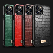 Load image into Gallery viewer, SULADA Crocodile Texture TPU Protective Case, For iPhone 13 mini, For iPhone 13, For iPhone 13 Pro, For iPhone 13 Pro Max