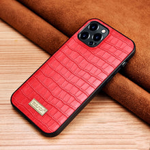 Load image into Gallery viewer, SULADA Crocodile Texture TPU Protective Case, For iPhone 13 mini, For iPhone 13, For iPhone 13 Pro, For iPhone 13 Pro Max