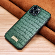 Load image into Gallery viewer, SULADA Crocodile Texture TPU Protective Case, For iPhone 13 mini, For iPhone 13, For iPhone 13 Pro, For iPhone 13 Pro Max