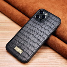 Load image into Gallery viewer, SULADA Crocodile Texture TPU Protective Case, For iPhone 13 mini, For iPhone 13, For iPhone 13 Pro, For iPhone 13 Pro Max