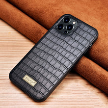 Load image into Gallery viewer, SULADA Crocodile Texture TPU Protective Case, For iPhone 13 mini, For iPhone 13, For iPhone 13 Pro, For iPhone 13 Pro Max