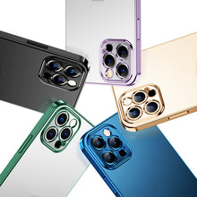 Load image into Gallery viewer, SULADA Electroplating Shockproof Ultra-thin TPU Protective Case, For iPhone 13, For iPhone 13 Mini, For iPhone 13 Pro, For iPhone 13 Pro Max