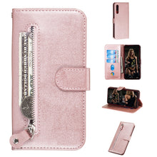 Load image into Gallery viewer, Fashion Calf Texture Zipper Horizontal Flip PU Leather Case, with Holder &amp; Card Slots &amp; Wallet, For Huawei Honor 9X / Honor 9X Pro