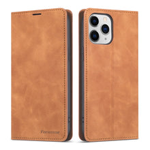 Load image into Gallery viewer, Forwenw Dream Series Magnetic Oil Edge Horizontal Flip Leather Case with Holder &amp; Card Slot &amp; Photo Frame &amp; Wallet, For iPhone 13 mini, For iPhone 13, For iPhone 13 Pro, For iPhone 13 Pro Max