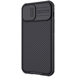 NILLKIN Black Mirror Pro Series Camshield Full Coverage Dust-proof Scratch Resistant Phone Case, For iPhone 13
