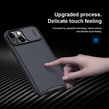 Load image into Gallery viewer, NILLKIN Black Mirror Pro Series Camshield Full Coverage Dust-proof Scratch Resistant Phone Case, For iPhone 13