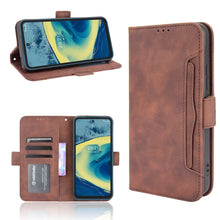 Load image into Gallery viewer, Skin Feel Calf Pattern Horizontal Flip Leather Case with Holder &amp; Card Slots &amp; Photo Frame, For Xiaomi Redmi Note 10 5G, For Xiaomi Redmi Note 10 JP Version, For Blackview A100, For Nokia C01 Plus, For Nokia C10/C20, For Nokia XR20, For Oukitel C21 Pro...