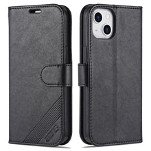 Load image into Gallery viewer, AZNS Sheepskin Texture Horizontal Flip Leather Case with Holder &amp; Card Slots &amp; Wallet, For iPhone 13, For iPhone 13 mini, For iPhone 13 Pro, For iPhone 13 Pro Max