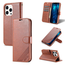 Load image into Gallery viewer, AZNS Sheepskin Texture Horizontal Flip Leather Case with Holder &amp; Card Slots &amp; Wallet, For iPhone 13, For iPhone 13 mini, For iPhone 13 Pro, For iPhone 13 Pro Max
