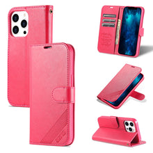Load image into Gallery viewer, AZNS Sheepskin Texture Horizontal Flip Leather Case with Holder &amp; Card Slots &amp; Wallet, For iPhone 13, For iPhone 13 mini, For iPhone 13 Pro, For iPhone 13 Pro Max
