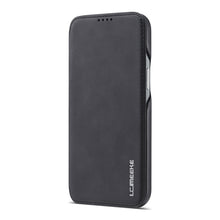 Load image into Gallery viewer, LC.IMEEKE Hon Ancient Series Horizontal Flip Leather Case with Holder &amp; Card Slot, For iPhone 13 mini, For iPhone 13, For iPhone 13 Pro, For iPhone 13 Pro Max