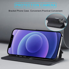 Load image into Gallery viewer, LC.IMEEKE Hon Ancient Series Horizontal Flip Leather Case with Holder &amp; Card Slot, For iPhone 13 mini, For iPhone 13, For iPhone 13 Pro, For iPhone 13 Pro Max