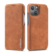 Load image into Gallery viewer, LC.IMEEKE Hon Ancient Series Horizontal Flip Leather Case with Holder &amp; Card Slot, For iPhone 13 mini, For iPhone 13, For iPhone 13 Pro, For iPhone 13 Pro Max