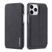 Load image into Gallery viewer, LC.IMEEKE Hon Ancient Series Horizontal Flip Leather Case with Holder &amp; Card Slot, For iPhone 13 mini, For iPhone 13, For iPhone 13 Pro, For iPhone 13 Pro Max