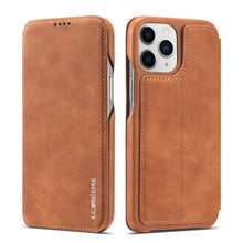 Load image into Gallery viewer, LC.IMEEKE Hon Ancient Series Horizontal Flip Leather Case with Holder &amp; Card Slot, For iPhone 13 mini, For iPhone 13, For iPhone 13 Pro, For iPhone 13 Pro Max