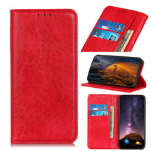 Load image into Gallery viewer, Magnetic Crazy Horse Texture Horizontal Flip Leather Case with Holder &amp; Card Slots &amp; Wallet, For Motorola Edge 20 Lite, For Motorola Edge 20 Pro, For Xiaomi Redmi 10 / Redmi Note 11 4G, For Xiaomi Poco X3 GT