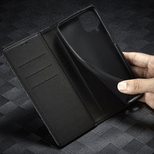 Load image into Gallery viewer, LC.IMEEKE Carbon Fiber PU + TPU Horizontal Flip Leather Case with Holder &amp; Card Slot &amp; Wallet, For Samsung Galaxy A12 5G, For Samsung Galaxy A22 4G, For Samsung Galaxy A22 5G, For Samsung Galaxy A32 4G, For Samsung Galaxy A51 4G / M40s                 ...
