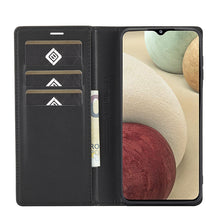 Load image into Gallery viewer, LC.IMEEKE Carbon Fiber PU + TPU Horizontal Flip Leather Case with Holder &amp; Card Slot &amp; Wallet, For Samsung Galaxy A12 5G, For Samsung Galaxy A22 4G, For Samsung Galaxy A22 5G, For Samsung Galaxy A32 4G, For Samsung Galaxy A51 4G / M40s                 ...