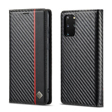 Load image into Gallery viewer, LC.IMEEKE Carbon Fiber PU + TPU Horizontal Flip Leather Case with Holder &amp; Card Slot &amp; Wallet, For Samsung Galaxy A12 5G, For Samsung Galaxy A22 4G, For Samsung Galaxy A22 5G, For Samsung Galaxy A32 4G, For Samsung Galaxy A51 4G / M40s                 ...