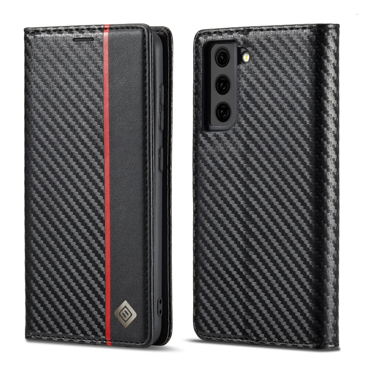 LC.IMEEKE Carbon Fiber PU + TPU Horizontal Flip Leather Case with Holder & Card Slot & Wallet, For Samsung Galaxy A12 5G, For Samsung Galaxy A22 4G, For Samsung Galaxy A22 5G, For Samsung Galaxy A32 4G, For Samsung Galaxy A51 4G / M40s                 ...