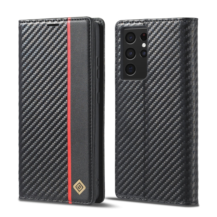 LC.IMEEKE Carbon Fiber PU + TPU Horizontal Flip Leather Case with Holder & Card Slot & Wallet, For Samsung Galaxy A12 5G, For Samsung Galaxy A22 4G, For Samsung Galaxy A22 5G, For Samsung Galaxy A32 4G, For Samsung Galaxy A51 4G / M40s                 ...