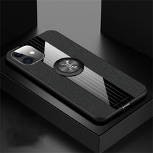 Load image into Gallery viewer, XINLI Stitching Cloth Textue Shockproof TPU Protective Case with Ring Holder, For iPhone 11, For iPhone 11 Pro, For iPhone 11 Pro Max