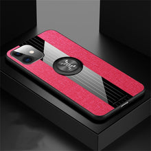 Load image into Gallery viewer, XINLI Stitching Cloth Textue Shockproof TPU Protective Case with Ring Holder, For iPhone 11, For iPhone 11 Pro, For iPhone 11 Pro Max