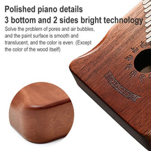 Load image into Gallery viewer, 21 Tone Acacia Wood Thumb Piano Kalimba Musical Instruments