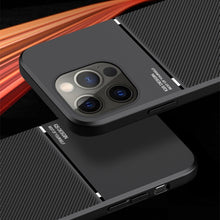 Load image into Gallery viewer, Classic Tilt Strip Grain Magnetic Shockproof PC + TPU Case, For iPhone 13 mini, For iPhone 13, For iPhone 13 Pro, For iPhone 13 Pro Max