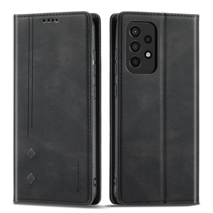 Forwenw F2 Series Magnetic Horizontal Flip Leather Case with Holder & Card Slots & Wallet, For Samsung Galaxy A52 5G, For Samsung Galaxy Note20 Ultra, For Samsung Galaxy S8, For Samsung Galaxy S8+, For Samsung Galaxy S9, For Samsung Galaxy S9+