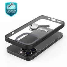 Load image into Gallery viewer, Ming Shield Hybrid Frosted Transparent PC + TPU Scratchproof Shockproof Case, For iPhone 13 mini, For iPhone 13, For iPhone 13 Pro, For iPhone 13 Pro Max