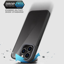 Load image into Gallery viewer, Ming Shield Hybrid Frosted Transparent PC + TPU Scratchproof Shockproof Case, For iPhone 13 mini, For iPhone 13, For iPhone 13 Pro, For iPhone 13 Pro Max