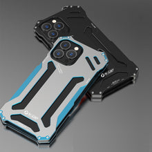 Load image into Gallery viewer, R-JUST Shockproof Armor Metal Protective Case, For iPhone 13 Pro, For iPhone 13, For iPhone 13 Pro Max