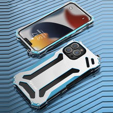 Load image into Gallery viewer, R-JUST Shockproof Armor Metal Protective Case, For iPhone 13 Pro, For iPhone 13, For iPhone 13 Pro Max