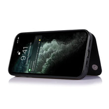 Load image into Gallery viewer, Double Buckle Shockproof PU Protective Case with Card Slots &amp; Holder, For iPhone 13, For  iPhone 13 Mini, For iPhone 13 Pro, For iPhone 13 Pro Max