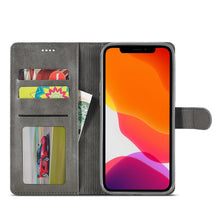 Load image into Gallery viewer, LC.IMEEKE Calf Texture Horizontal Flip Leather Case with Holder &amp; Card Slots &amp; Wallet, For iPhone 13 mini, For iPhone 13, For iPhone 13 Pro, For iPhone 13 Pro Max