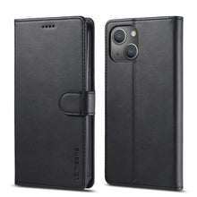 Load image into Gallery viewer, LC.IMEEKE Calf Texture Horizontal Flip Leather Case with Holder &amp; Card Slots &amp; Wallet, For iPhone 13 mini, For iPhone 13, For iPhone 13 Pro, For iPhone 13 Pro Max