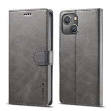 Load image into Gallery viewer, LC.IMEEKE Calf Texture Horizontal Flip Leather Case with Holder &amp; Card Slots &amp; Wallet, For iPhone 13 mini, For iPhone 13, For iPhone 13 Pro, For iPhone 13 Pro Max