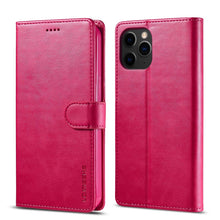 Load image into Gallery viewer, LC.IMEEKE Calf Texture Horizontal Flip Leather Case with Holder &amp; Card Slots &amp; Wallet, For iPhone 13 mini, For iPhone 13, For iPhone 13 Pro, For iPhone 13 Pro Max