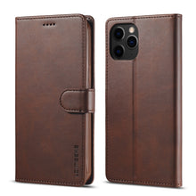 Load image into Gallery viewer, LC.IMEEKE Calf Texture Horizontal Flip Leather Case with Holder &amp; Card Slots &amp; Wallet, For iPhone 13 mini, For iPhone 13, For iPhone 13 Pro, For iPhone 13 Pro Max