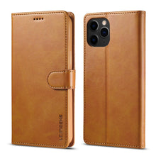 Load image into Gallery viewer, LC.IMEEKE Calf Texture Horizontal Flip Leather Case with Holder &amp; Card Slots &amp; Wallet, For iPhone 13 mini, For iPhone 13, For iPhone 13 Pro, For iPhone 13 Pro Max