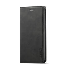 Load image into Gallery viewer, LC.IMEEKE Strong Magnetic PU + Matte TPU Horizontal Flip Leather Case with Holder &amp; Card Slots &amp; Wallet, For iPhone 13 mini, For iPhone 13, For iPhone 13 Pro, For iPhone 13 Pro Max